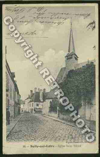 Ville de SULLYSURLOIRE Carte postale ancienne