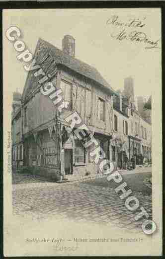 Ville de SULLYSURLOIRE Carte postale ancienne