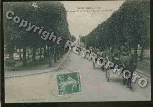 Ville de SULLYSURLOIRE Carte postale ancienne