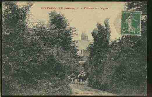 Ville de SURTAINVILLE Carte postale ancienne