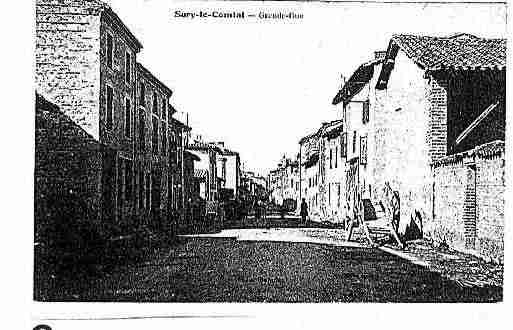 Ville de SURYLECOMTAL Carte postale ancienne