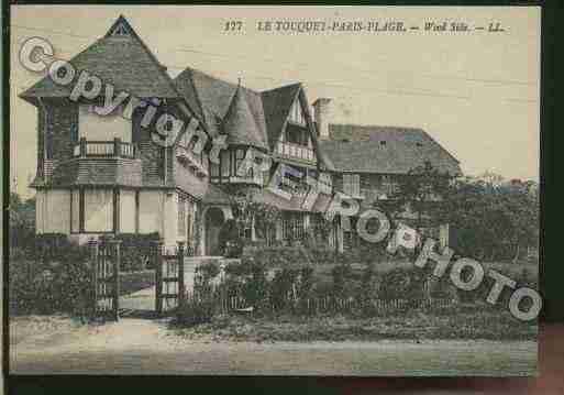 Ville de TOUQUETPARISPLAGE(LE) Carte postale ancienne