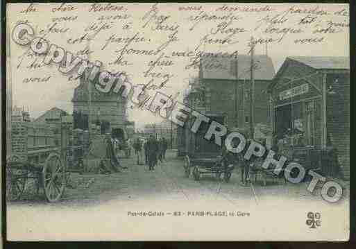 Ville de TOUQUETPARISPLAGE(LE) Carte postale ancienne