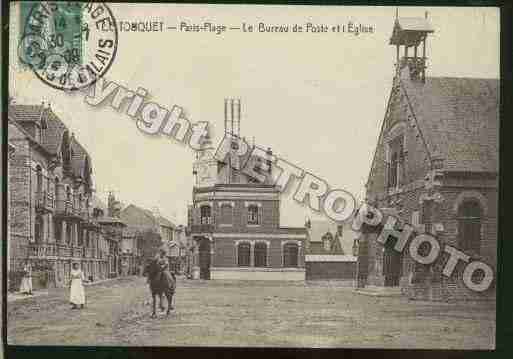 Ville de TOUQUETPARISPLAGE(LE) Carte postale ancienne