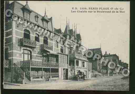 Ville de TOUQUETPARISPLAGE(LE) Carte postale ancienne