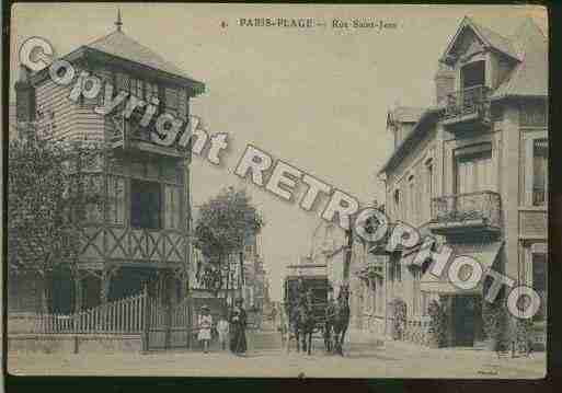 Ville de TOUQUETPARISPLAGE(LE) Carte postale ancienne