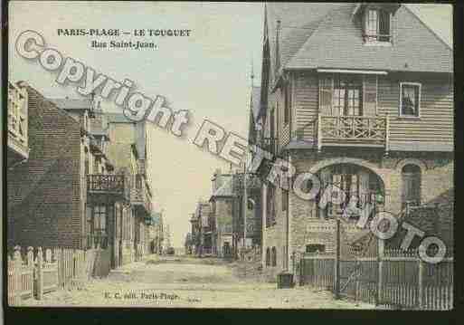 Ville de TOUQUETPARISPLAGE(LE) Carte postale ancienne