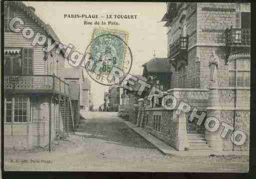 Ville de TOUQUETPARISPLAGE(LE) Carte postale ancienne