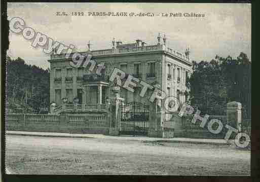 Ville de TOUQUETPARISPLAGE(LE) Carte postale ancienne