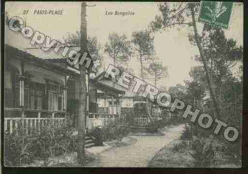 Ville de TOUQUETPARISPLAGE(LE) Carte postale ancienne