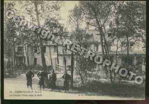 Ville de TOUQUETPARISPLAGE(LE) Carte postale ancienne