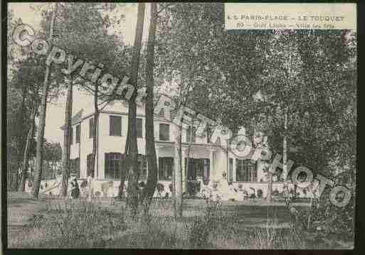 Ville de TOUQUETPARISPLAGE(LE) Carte postale ancienne