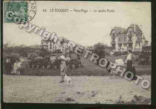 Ville de TOUQUETPARISPLAGE(LE) Carte postale ancienne