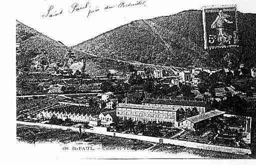 Ville de UNIEUX Carte postale ancienne