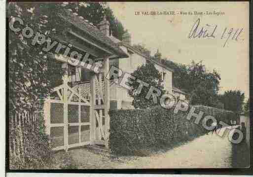 Ville de VALDELAHAYE Carte postale ancienne