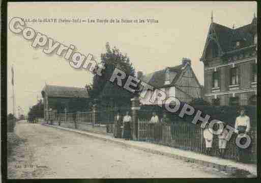 Ville de VALDELAHAYE Carte postale ancienne