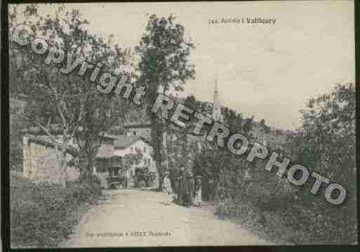 Ville de VALFLEURY Carte postale ancienne