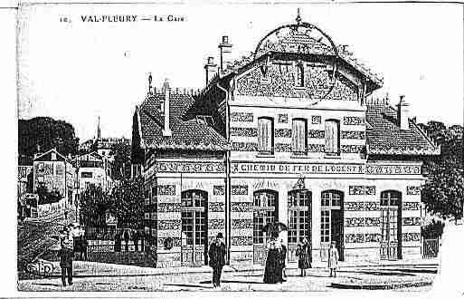 Ville de VALFLEURY Carte postale ancienne