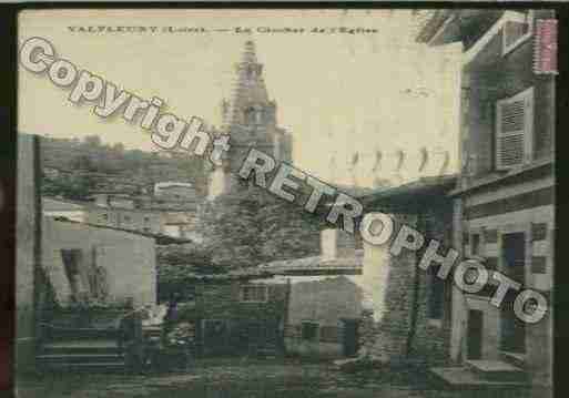 Ville de VALFLEURY Carte postale ancienne