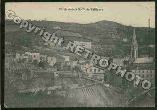 Ville de VALFLEURY Carte postale ancienne