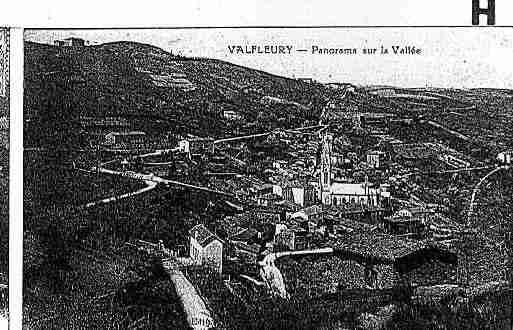 Ville de VALFLEURY Carte postale ancienne