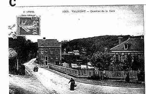 Ville de VALMONT Carte postale ancienne