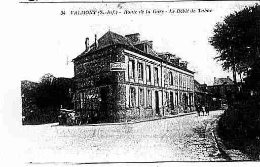 Ville de VALMONT Carte postale ancienne