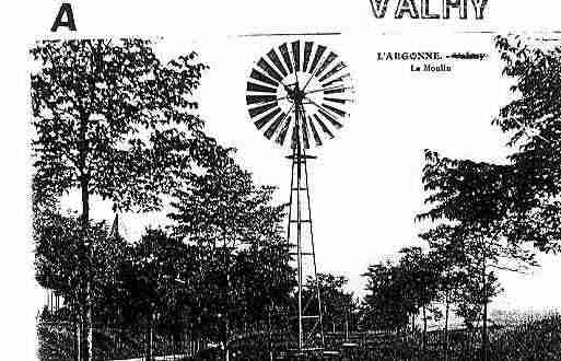 Ville de VALMY Carte postale ancienne