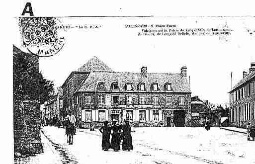 Ville de VALOGNES Carte postale ancienne