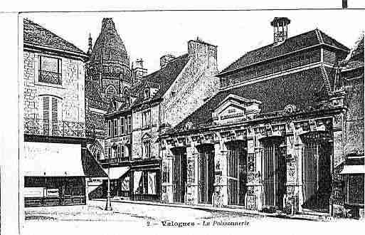 Ville de VALOGNES Carte postale ancienne