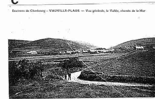 Ville de VAUVILLE Carte postale ancienne