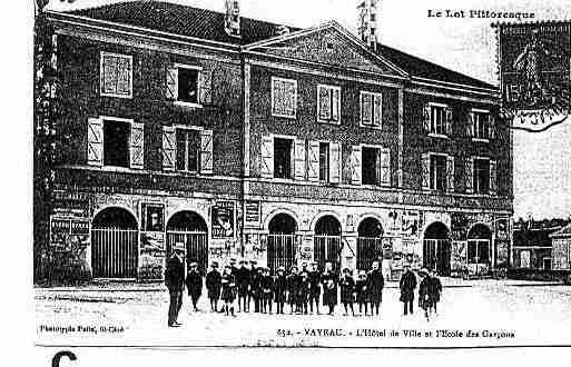 Ville de VAYRAC Carte postale ancienne