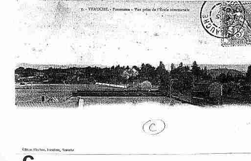 Ville de VEAUCHE Carte postale ancienne