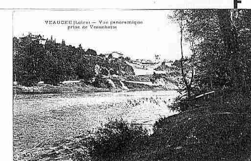 Ville de VEAUCHE Carte postale ancienne