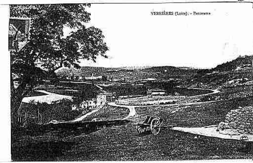 Ville de VERRIERESENFOREZ Carte postale ancienne