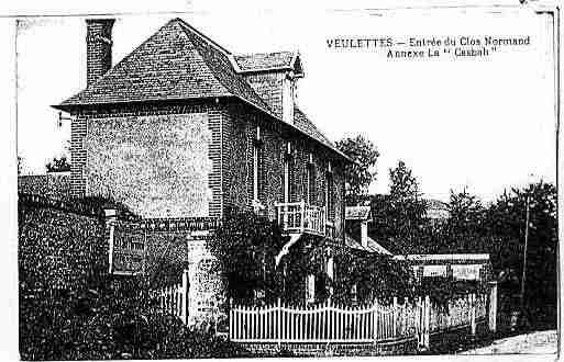 Ville de VEULETTESSURMER Carte postale ancienne