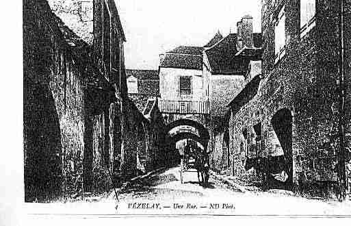 Ville de VEZELAY Carte postale ancienne