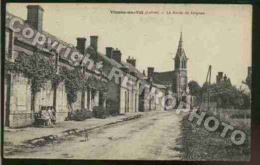 Ville de VIENNEENVAL Carte postale ancienne