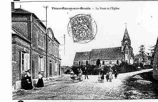 Ville de VIEUXROUENSURBRESLE Carte postale ancienne