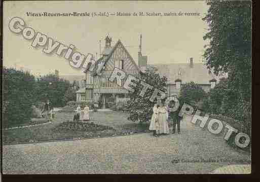 Ville de VIEUXROUENSURBRESLE Carte postale ancienne