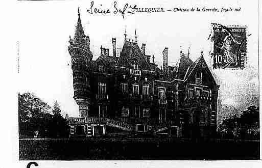 Ville de VILLEQUIER Carte postale ancienne