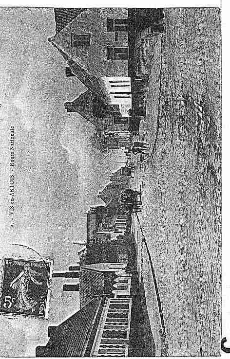 Ville de VISENARTOIS Carte postale ancienne