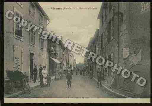 Ville de VIVONNE Carte postale ancienne