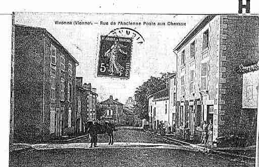 Ville de VIVONNE Carte postale ancienne