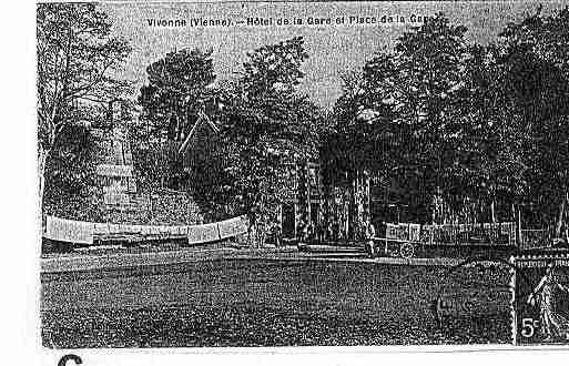 Ville de VIVONNE Carte postale ancienne