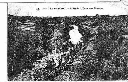 Ville de VIVONNE Carte postale ancienne