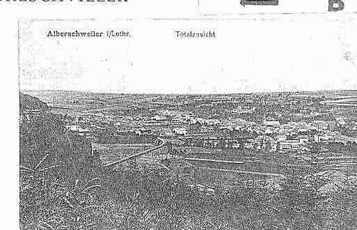 Ville de ABRESCHVILLER Carte postale ancienne