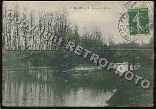 Ville de AMBRIERES Carte postale ancienne