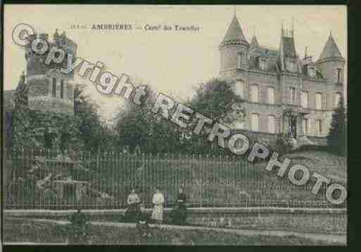 Ville de AMBRIERESLESVALLEES Carte postale ancienne