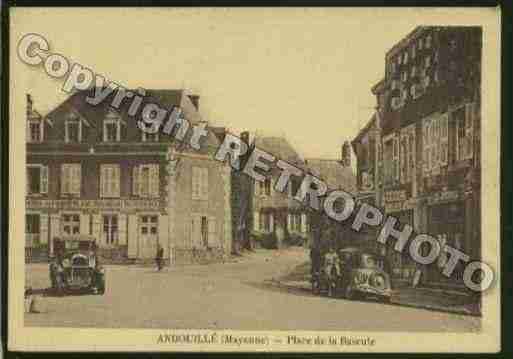 Ville de ANDOUILLE Carte postale ancienne